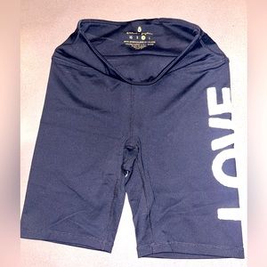 Spiritual Gangster LOVE biker shorts